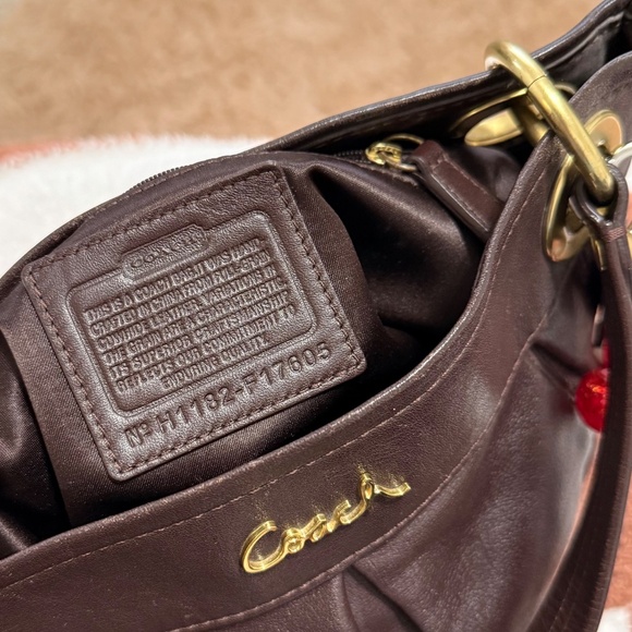 Authentic Vintage Coach Shoulder Bag with Sling - Picture 5 of 5